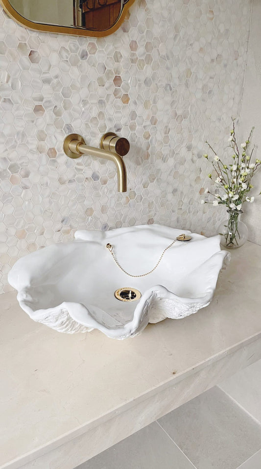 Small Clam Shell Sinks for Hotel 50%