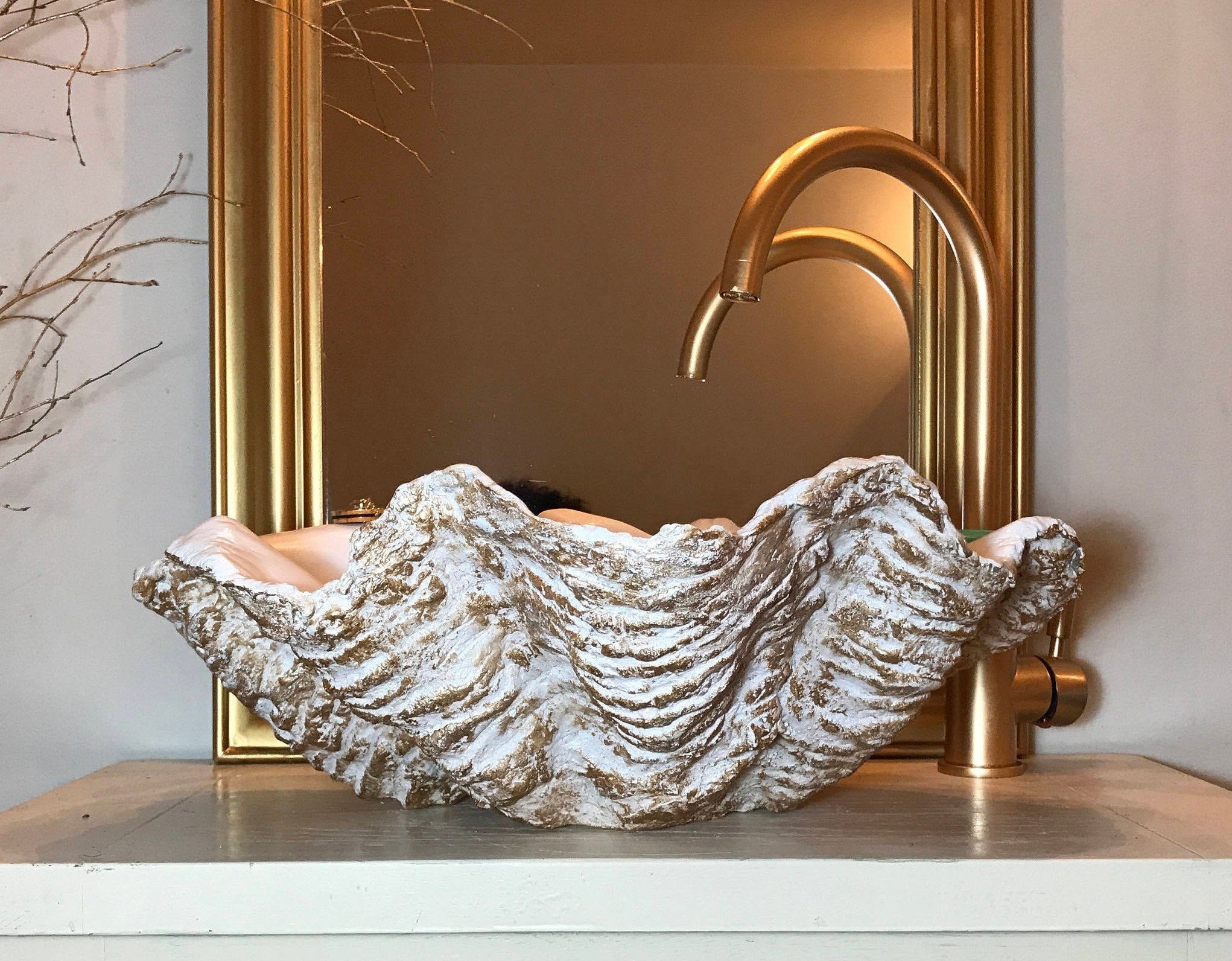 Handmade Giant Clam Shell Decorative Bowls And Sinks For Your Home   Il Fullxfull.2252375918 Dwqt 